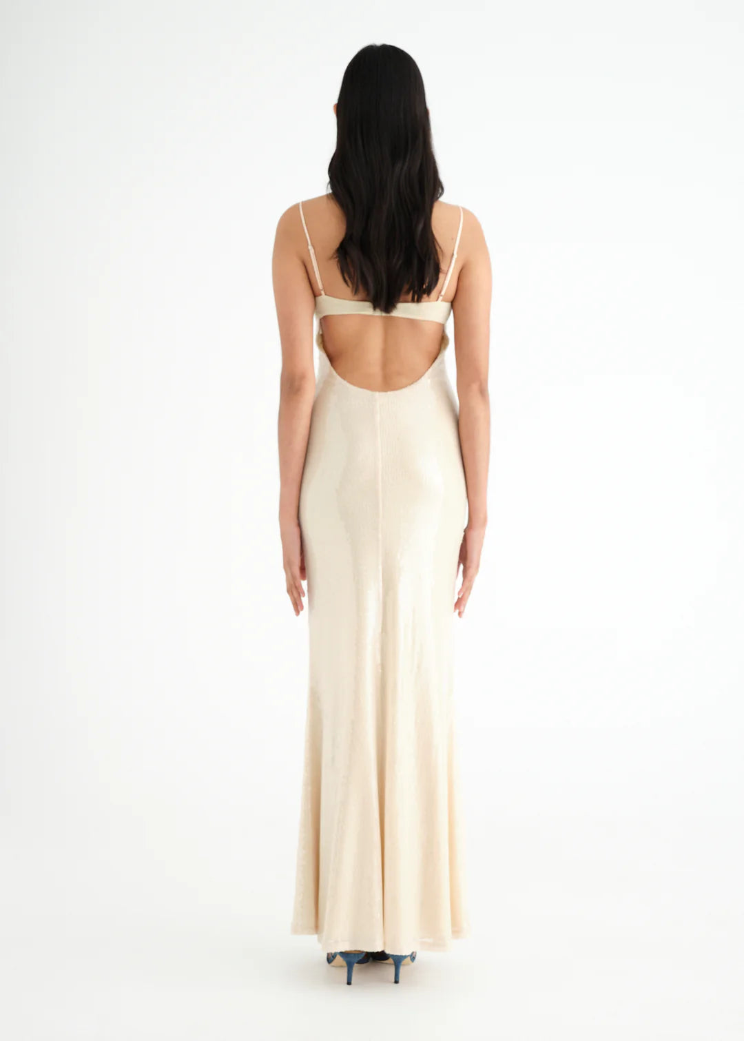 Benni | Juliano Sequin Slip Maxi
