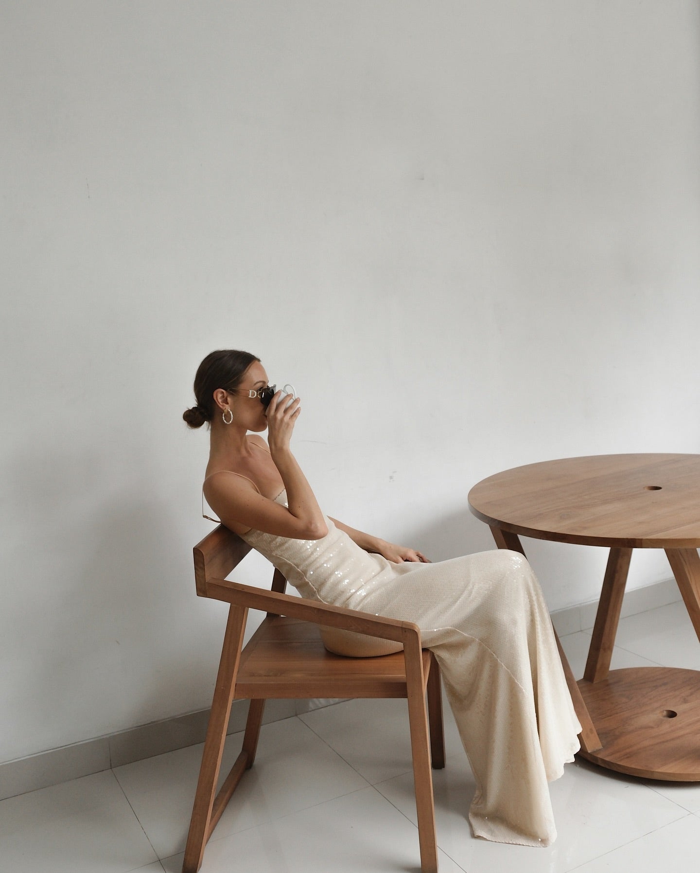 Benni | Juliano Sequin Slip Maxi