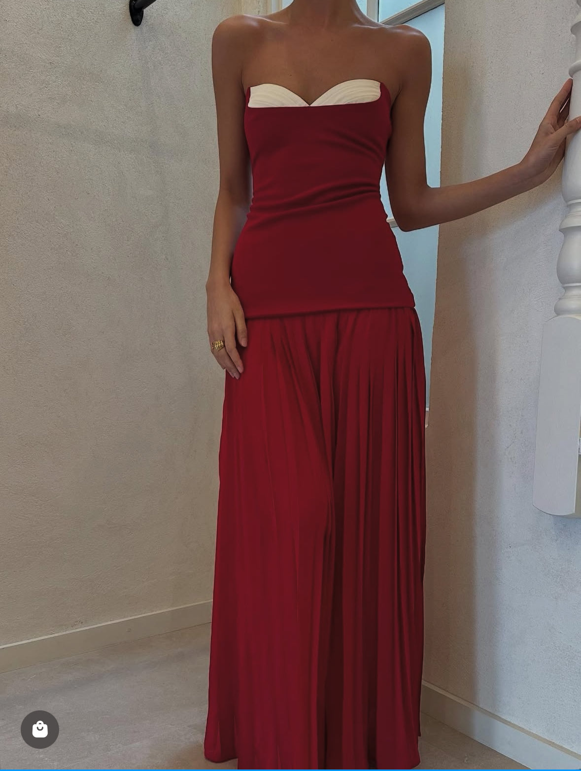 She Is Olla | Nicolette Maxi (Red)