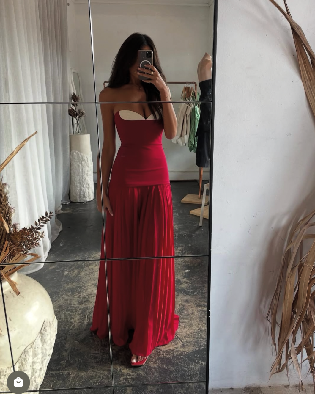 She Is Olla | Nicolette Maxi (Red)
