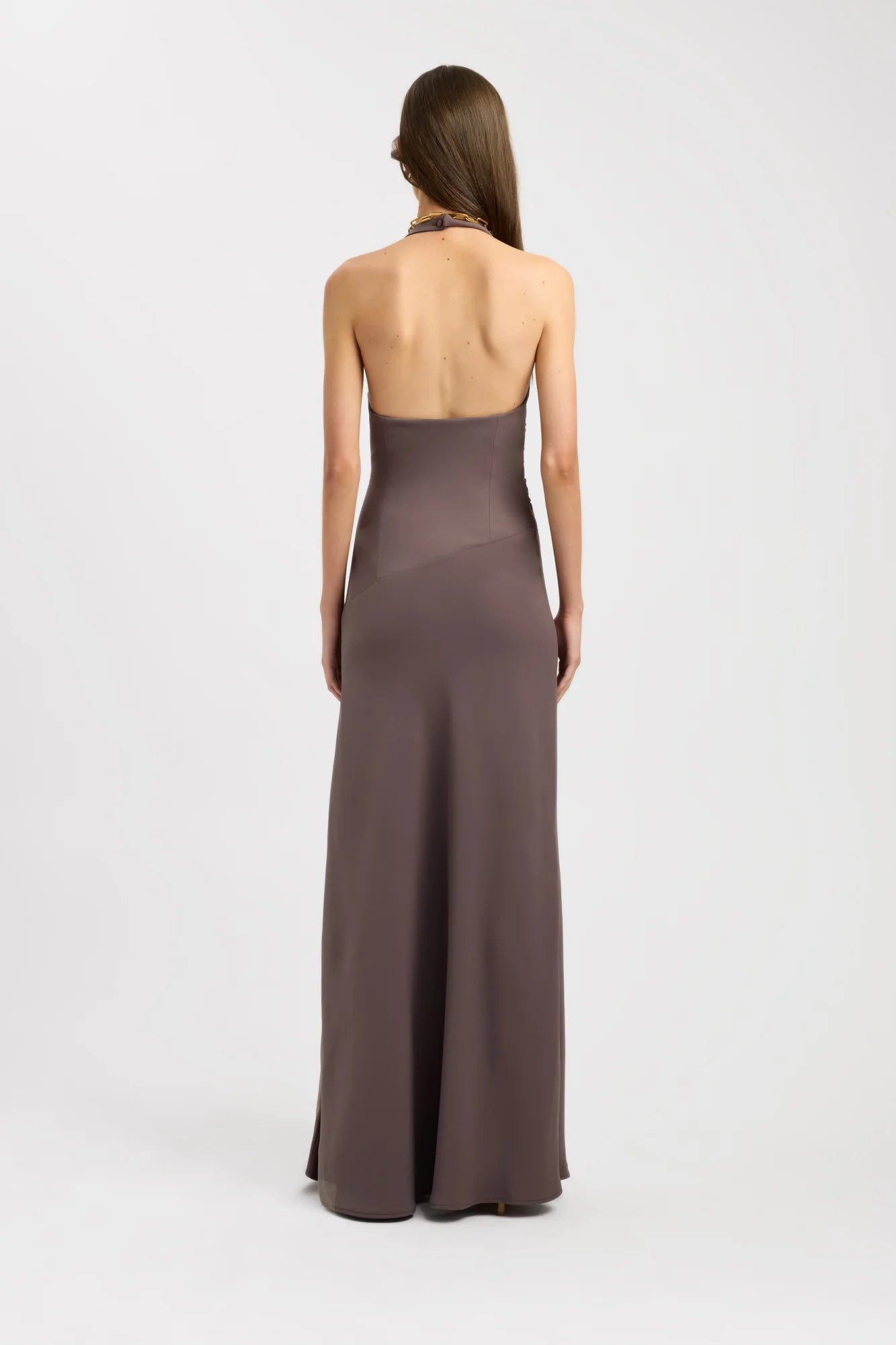 Kookai | Maria Halter Maxi (Brown)