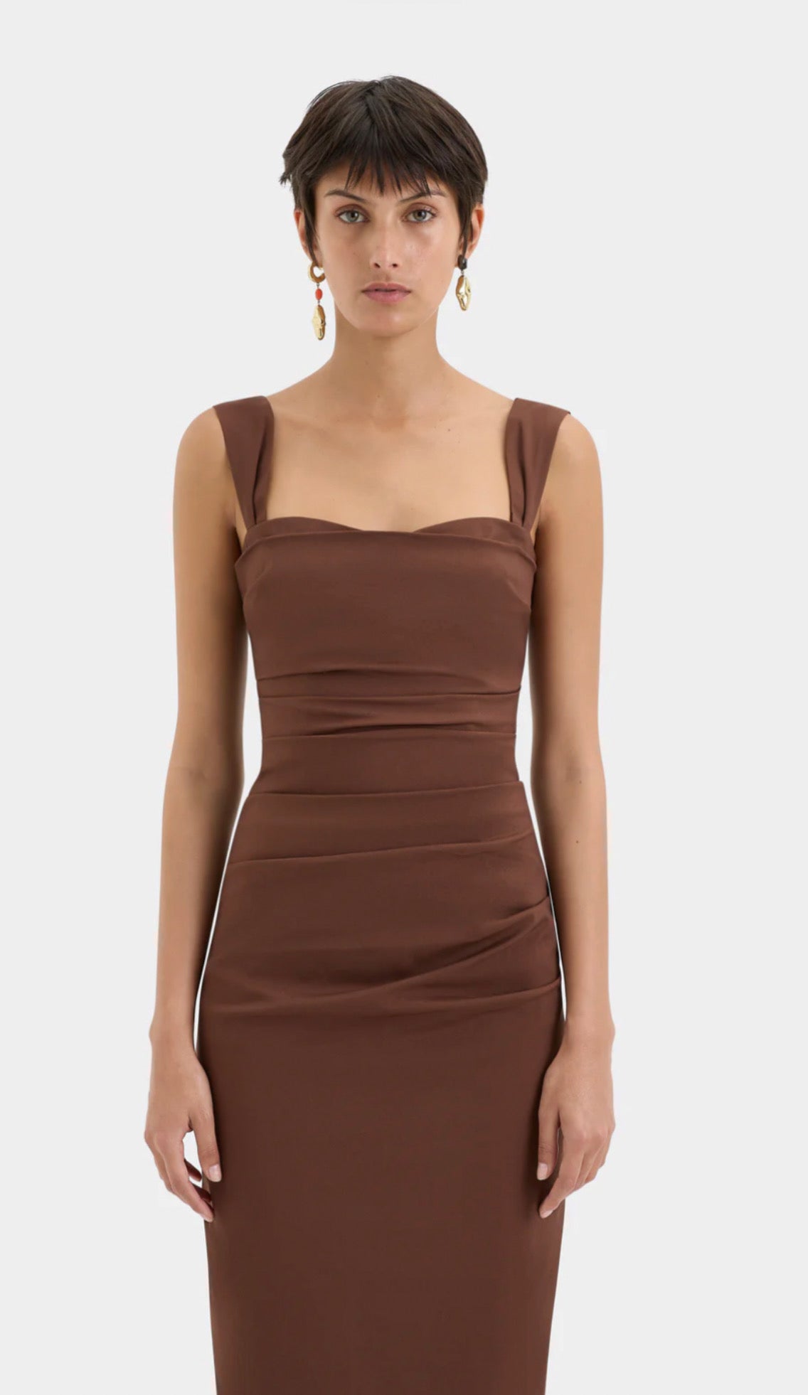 Sir The Label | Sir Dahlia Balconette Gown