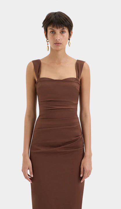 Sir The Label | Sir Dahlia Balconette Gown