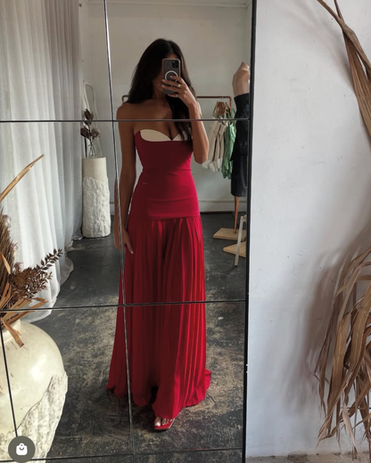 She Is Olla | Nicolette Maxi (Red)
