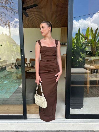 Sir The Label | Sir Dahlia Balconette Gown