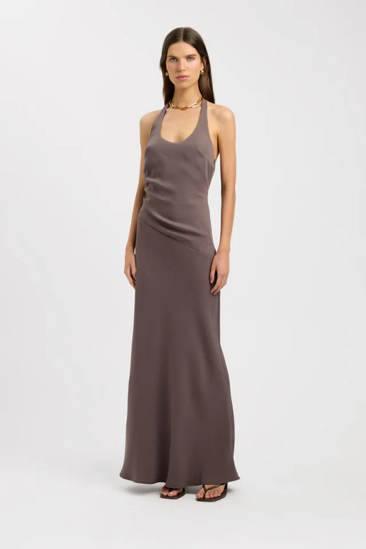 Kookai | Maria Halter Maxi (Brown)