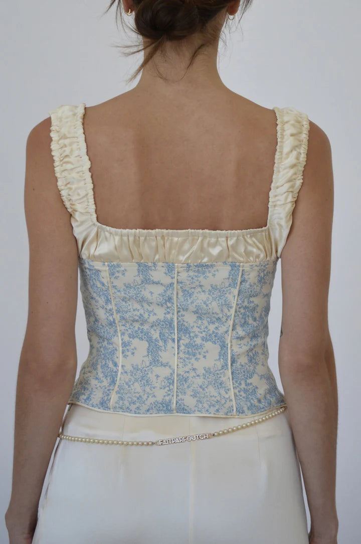 Fait Par Foutch | Blue Toile Set
