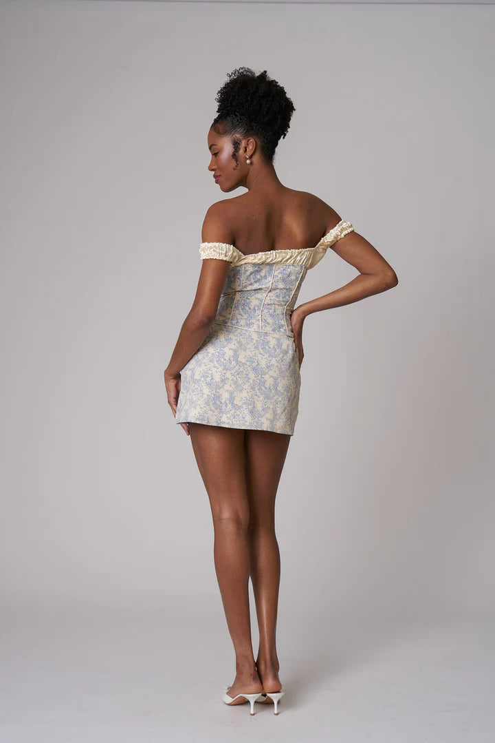 Fait Par Foutch | Blue Toile Set